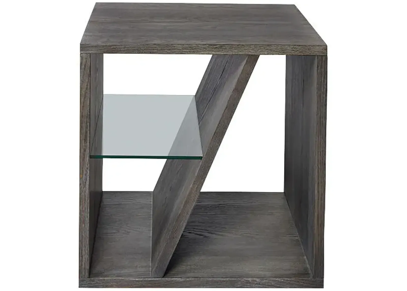 | Eight Street End Table | Weathered Slate