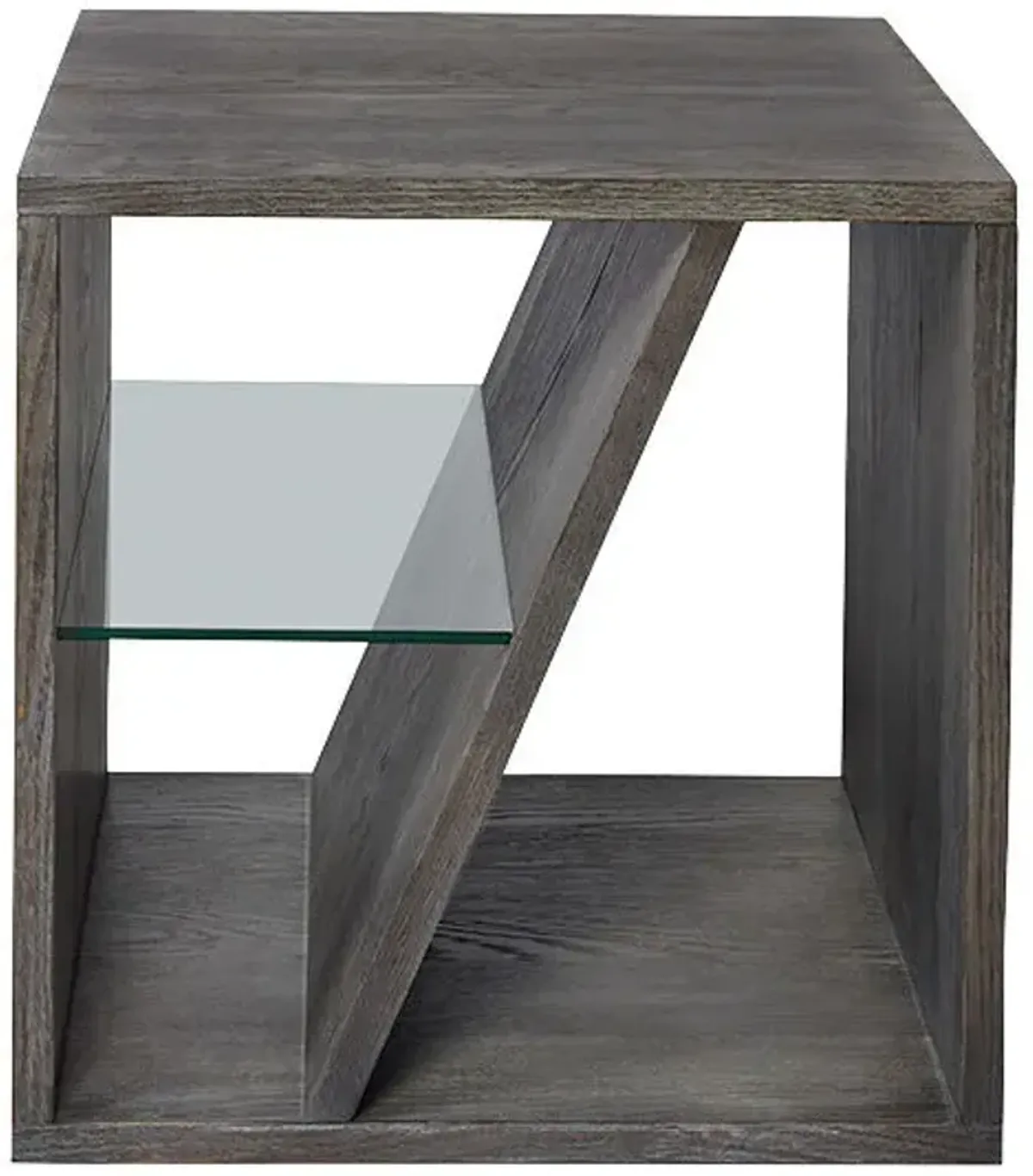 | Eight Street End Table | Weathered Slate