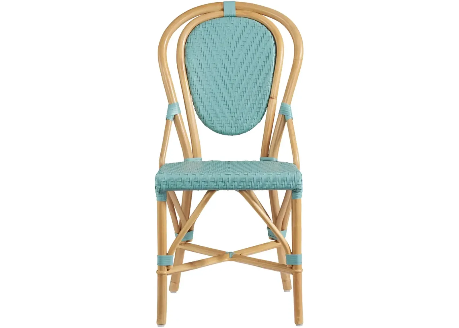 | Dixie Accent Side Chair | Caribbean Blue