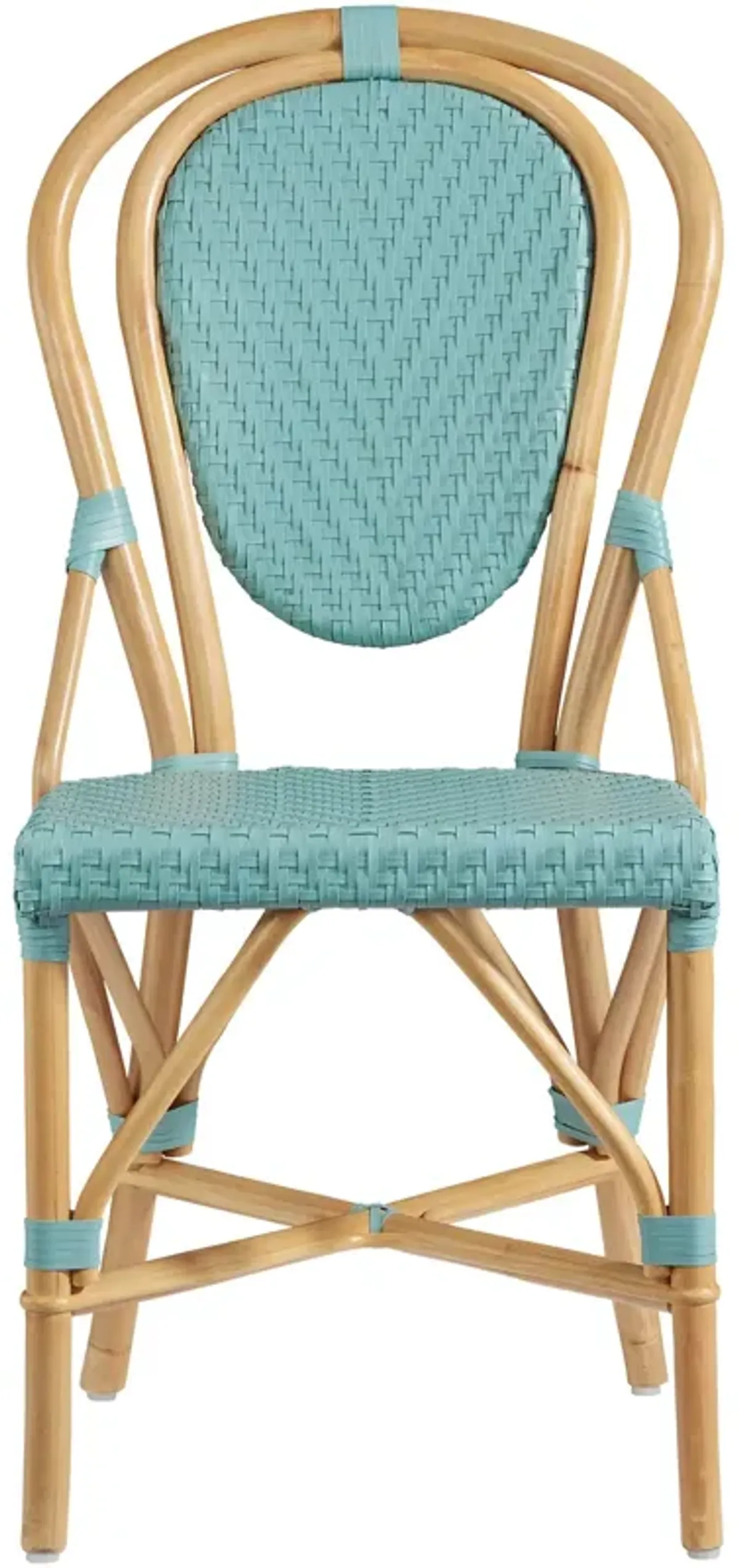 | Dixie Accent Side Chair | Caribbean Blue