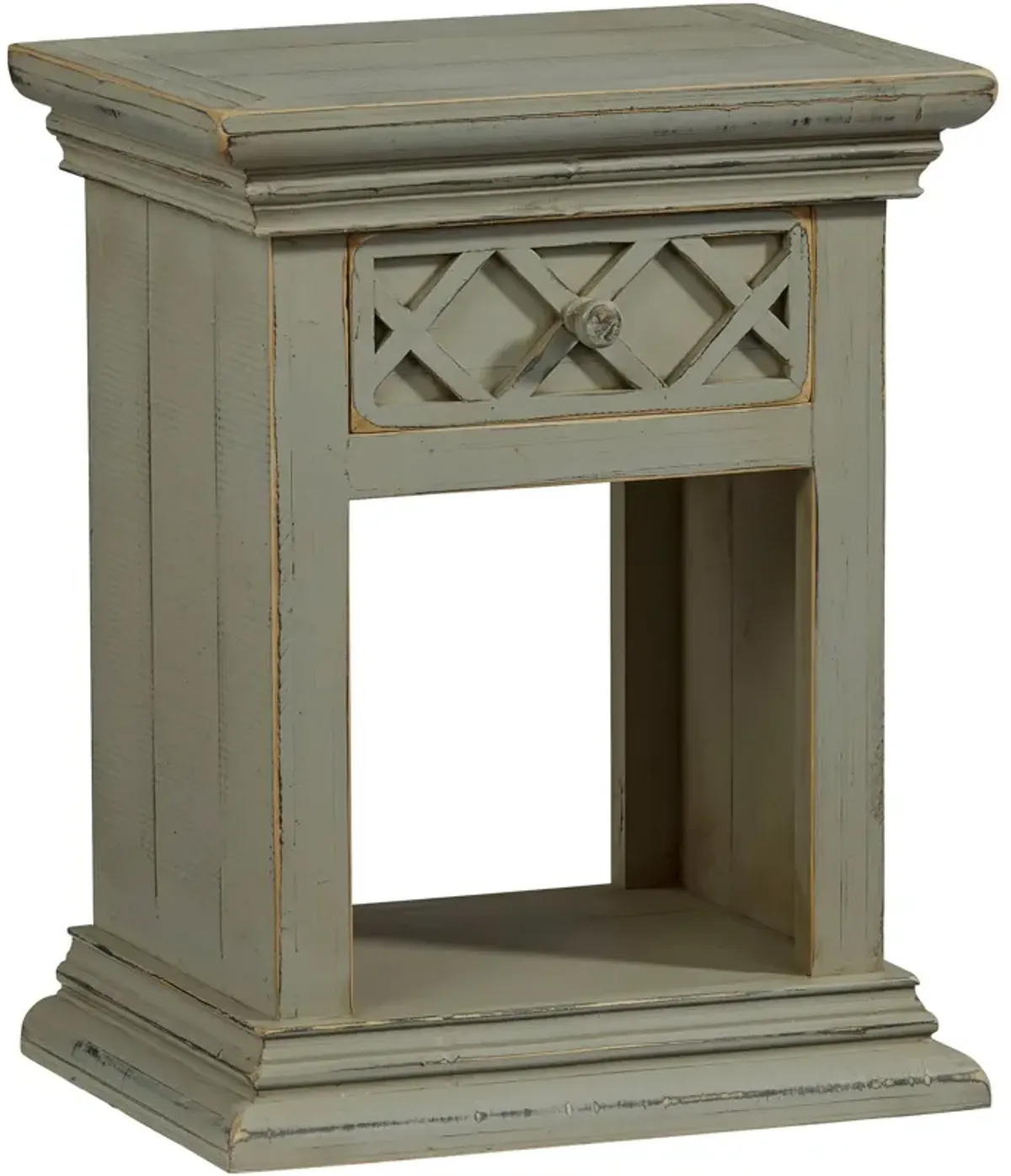 | Beatrix Nightstand | Antique Gray