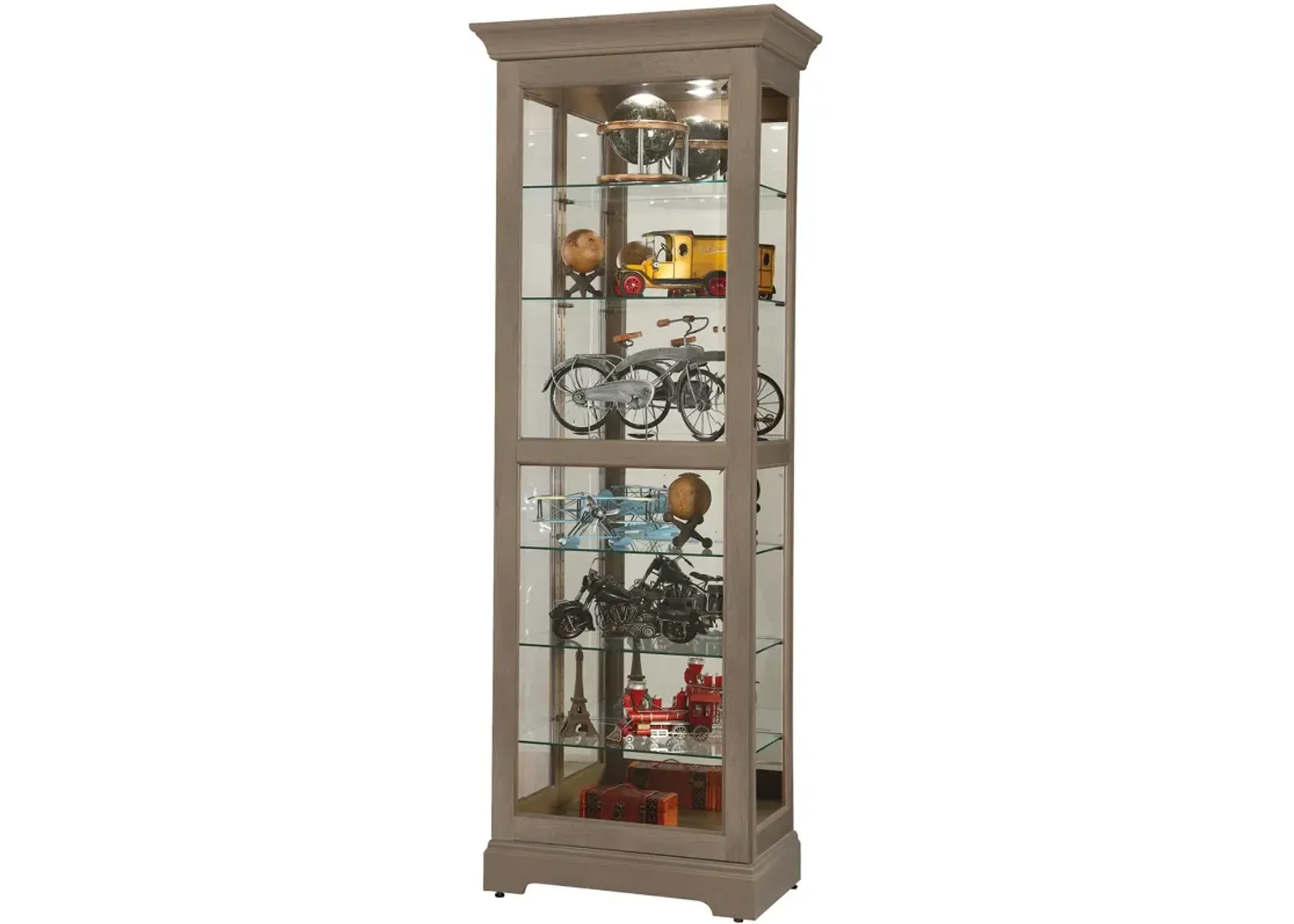 | Martindale Curio Cabinet | Aged Gray