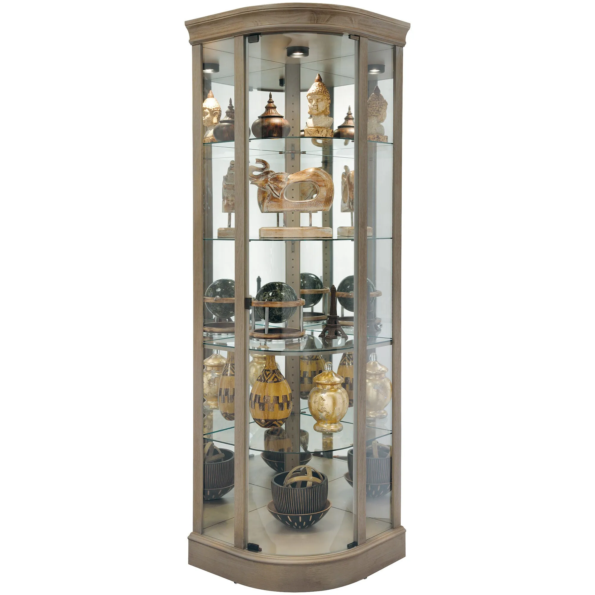 Howard Miller | Marlowe Curio Cabinet | Black