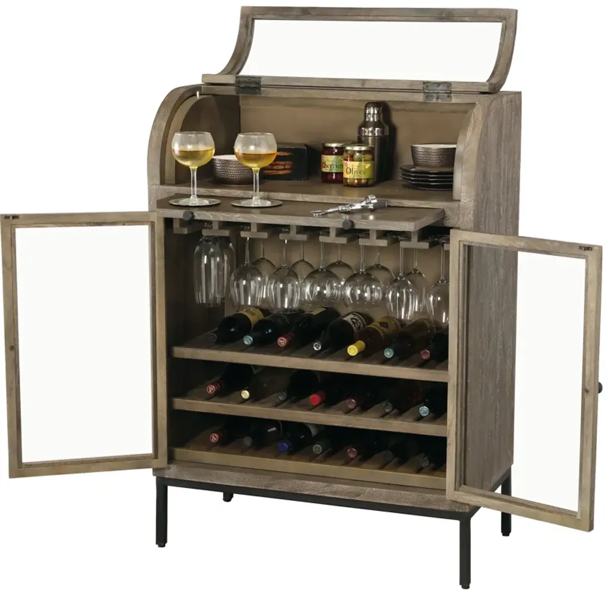 Paloma Wine And Bar Cabinet