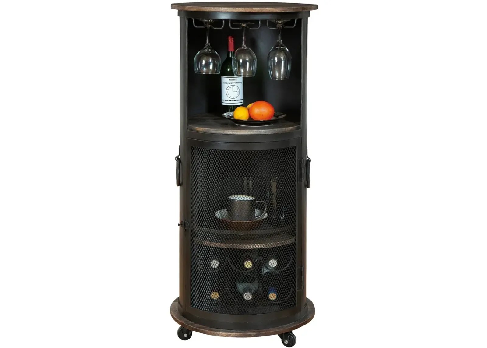 | Half Pint Wine And Bar Cabinet | Black