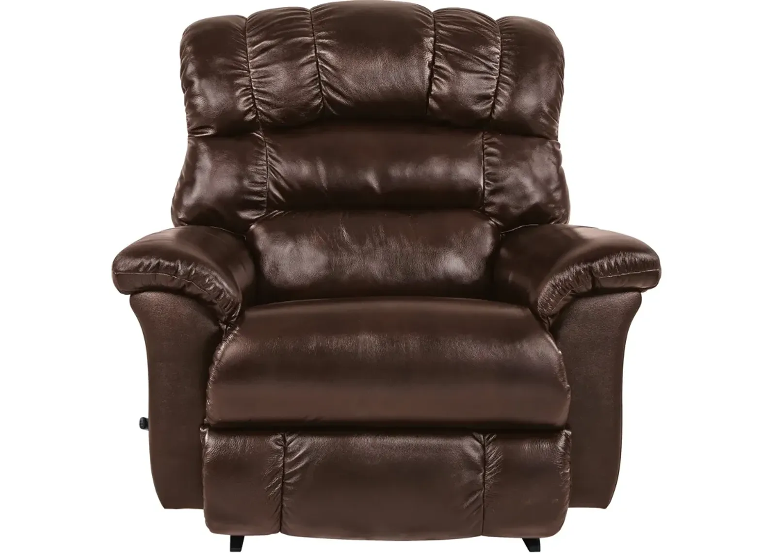 La-Z-Boy | Randell Leather Rocker Recliner Chair | Harvest