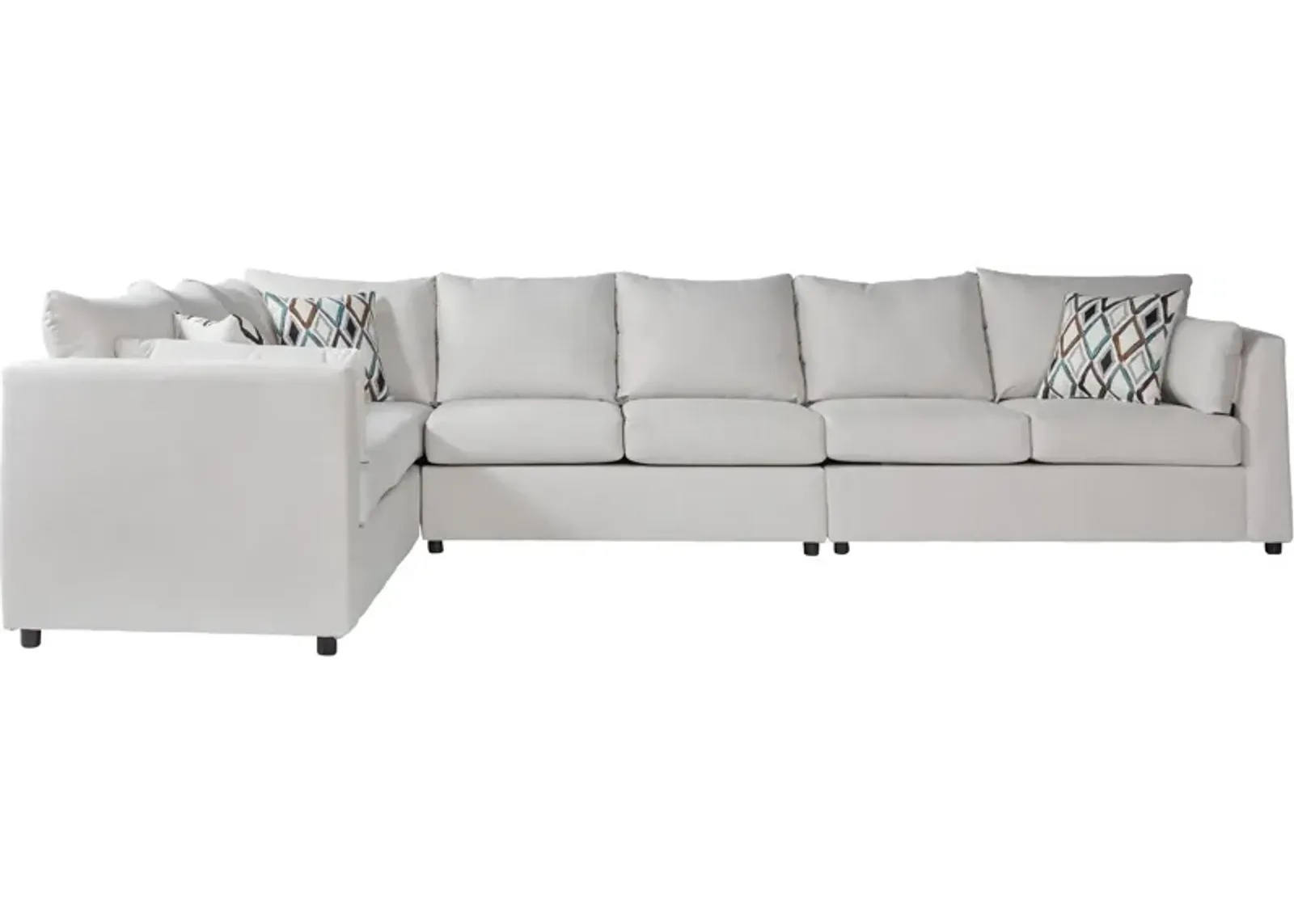 | Payne 3 Piece Left Sectional | Eggshell