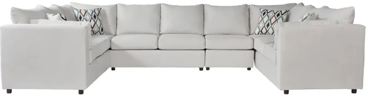 Payne 4 Piece Armless Sofa Sectional