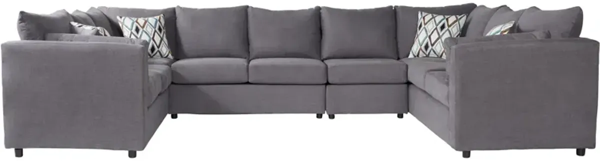 Payne 4 Piece Armless Sofa Sectional