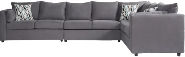 Hughes Furniture Payne 3 Piece Right Sectional