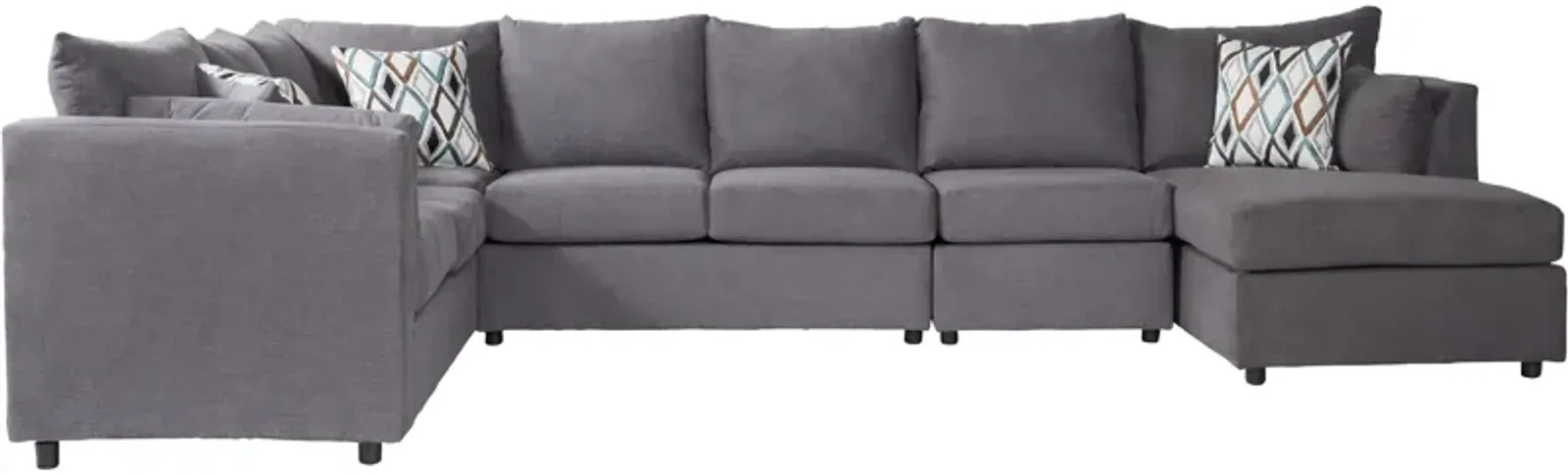 Payne 4 Piece Right Chaise Sectional