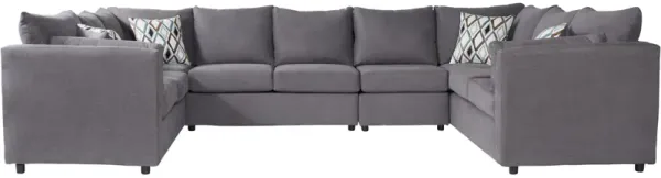 Hughes Furniture Payne 4 Piece Armless Sofa Sectional