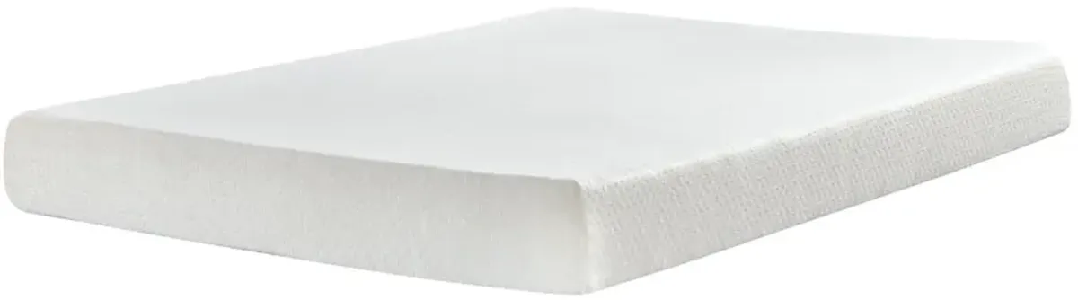 Ashley Furniture | Queen Ashley Chime 8" Memory Foam Mattress | White