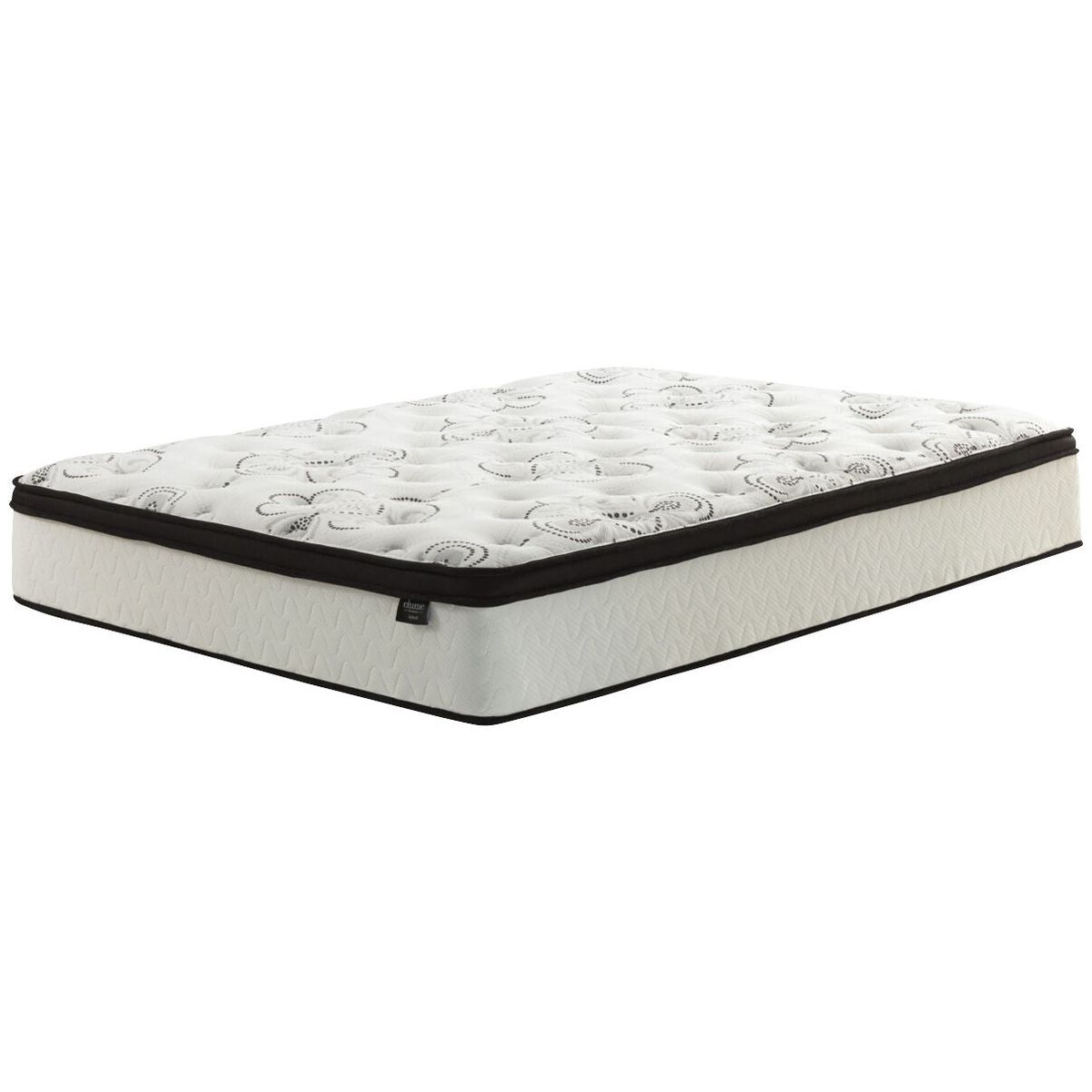 Ashley Furniture | Full Ashley Chime 12" Hybrid Mattress | White