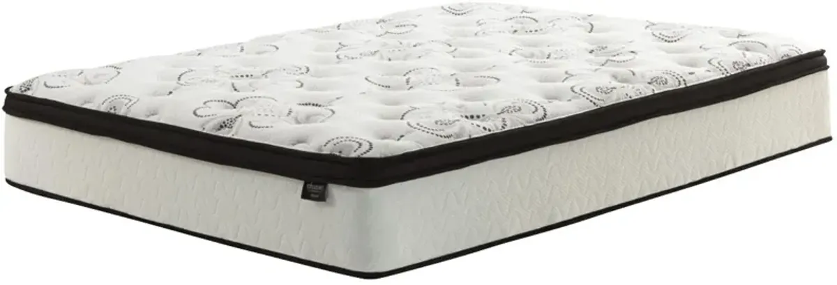 Ashley Furniture | King Ashley Chime 12" Hybrid Mattress | White