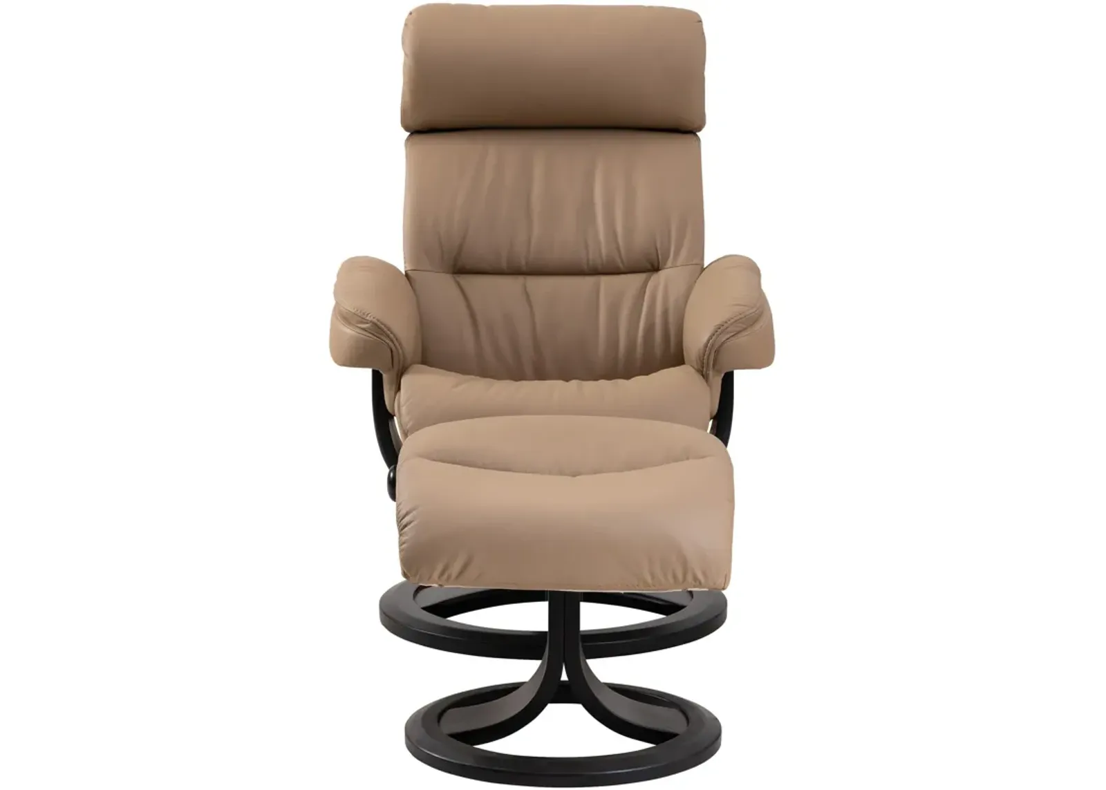 | Nordic Lounger with Ottoman | Latte