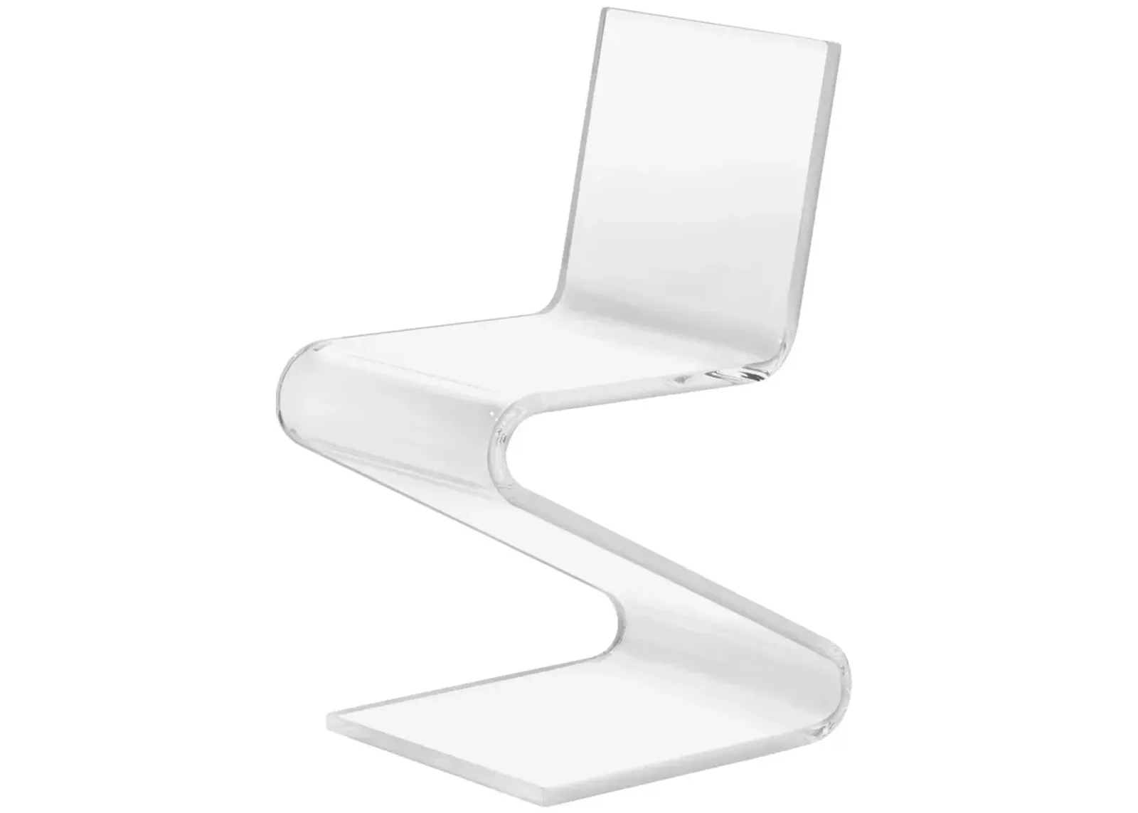 | A La Carte Z Side Chair | Clear