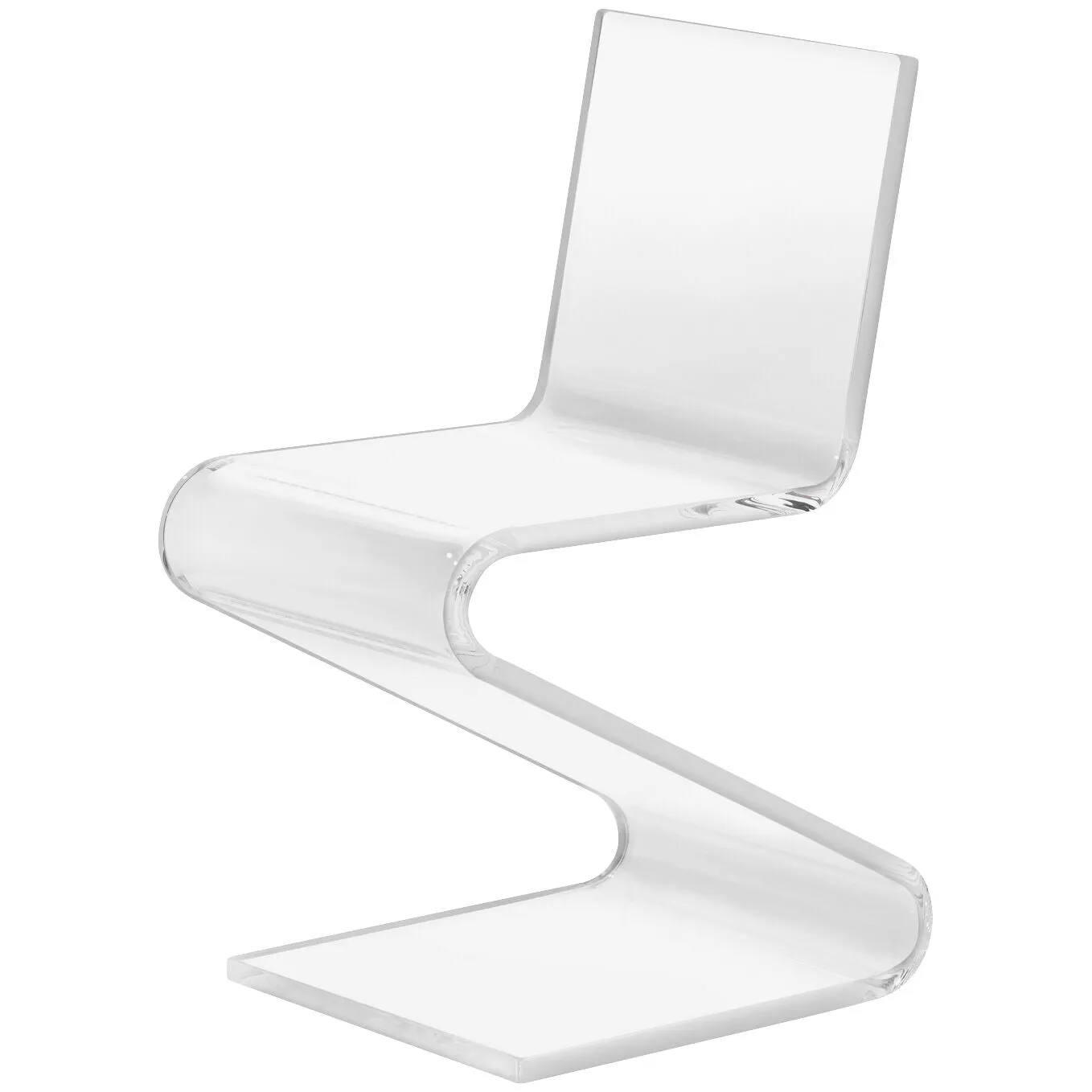 Progressive Furniture | A La Carte Z Side Chair | Clear