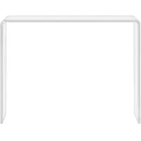 A La Carte Clear Console Table