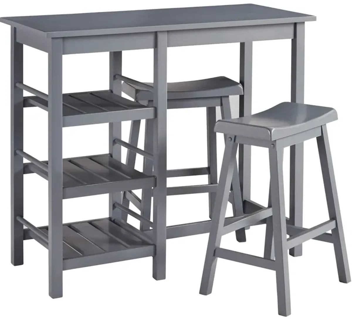 Breakfast Club 3 Piece Counter Dining Set