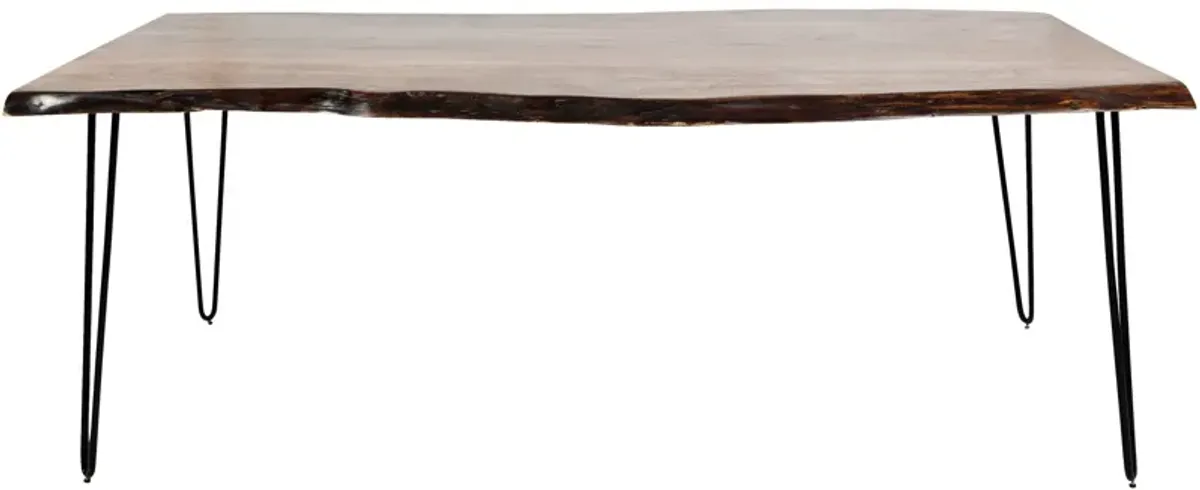 | Natures Edge 79" Dining Table | Light Chestnut