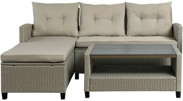 Boardwalk 3 Piece Sectional