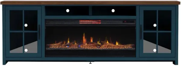 Legends Furniture Nantucket 88 Inch Fireplace Console