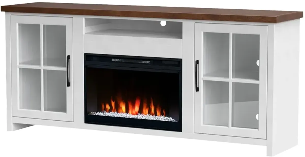 Hampton 72 Inch Fireplace Console