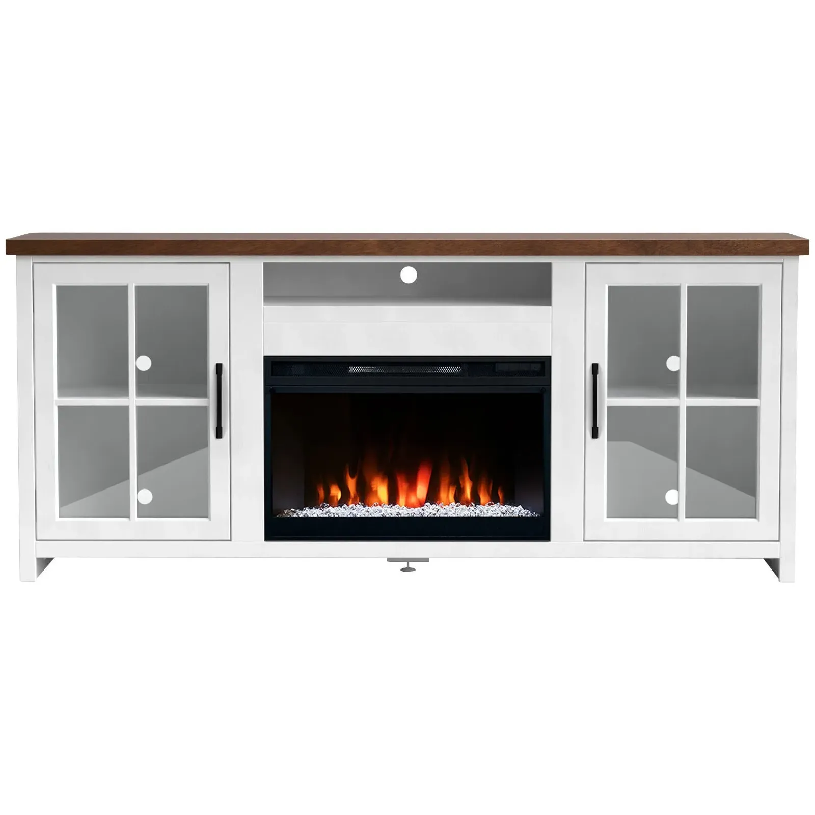 Hampton 72 Inch Fireplace Console