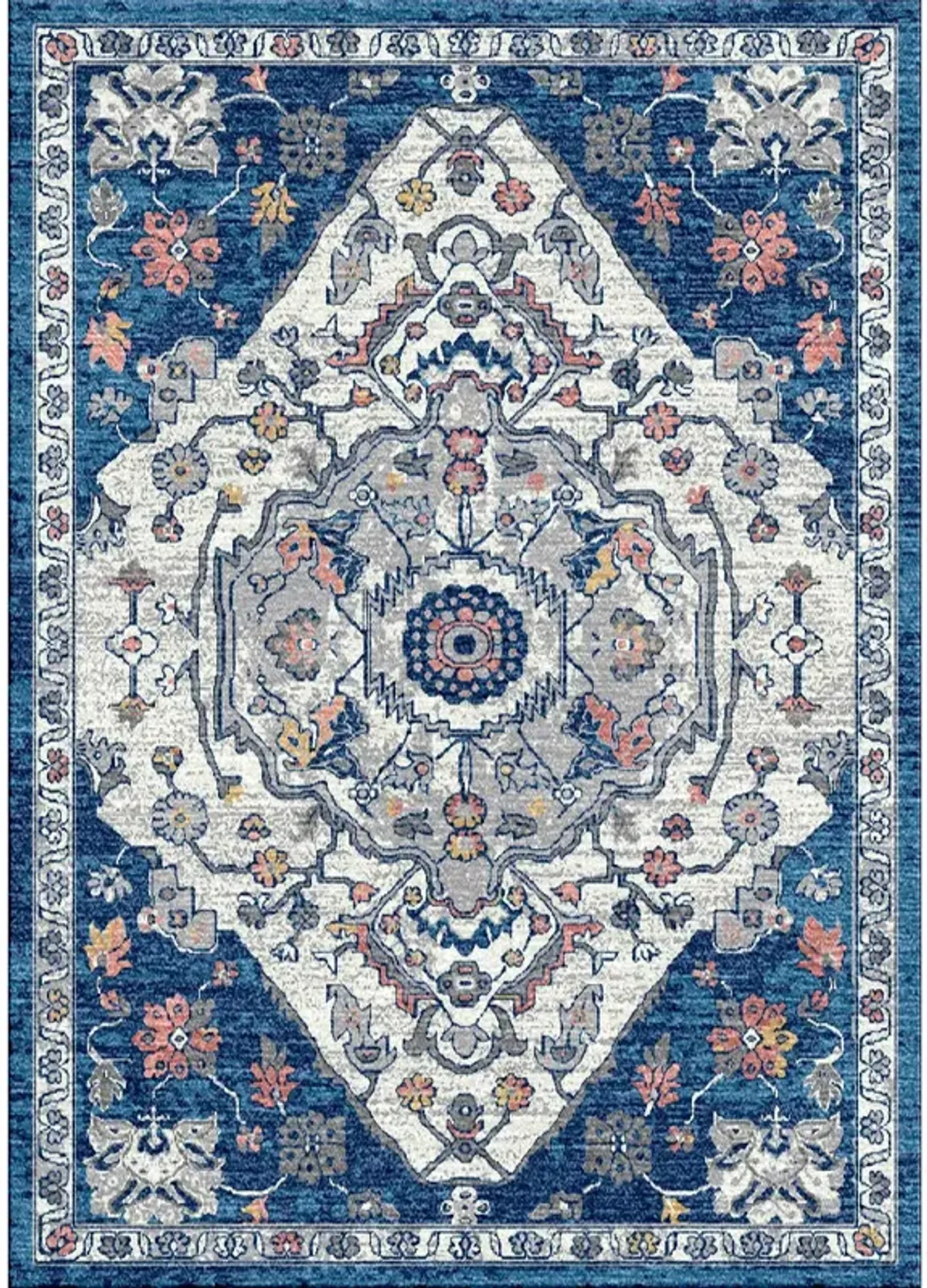 Rizzy Home Bravo Blue Rug