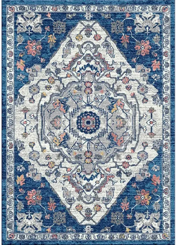 Rizzy Home Bravo Blue Rug