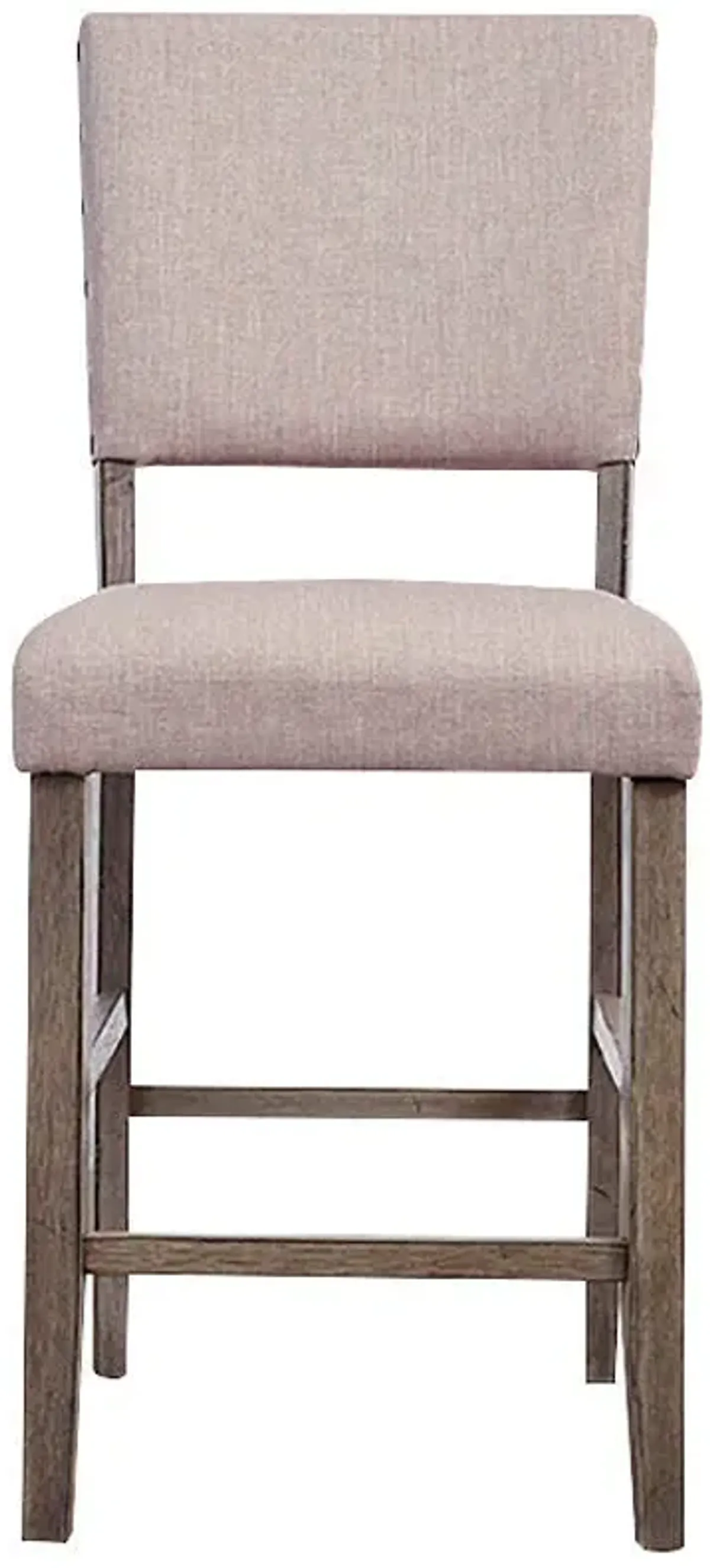 | Township Upholstered Counter Stool | Smokey Oak