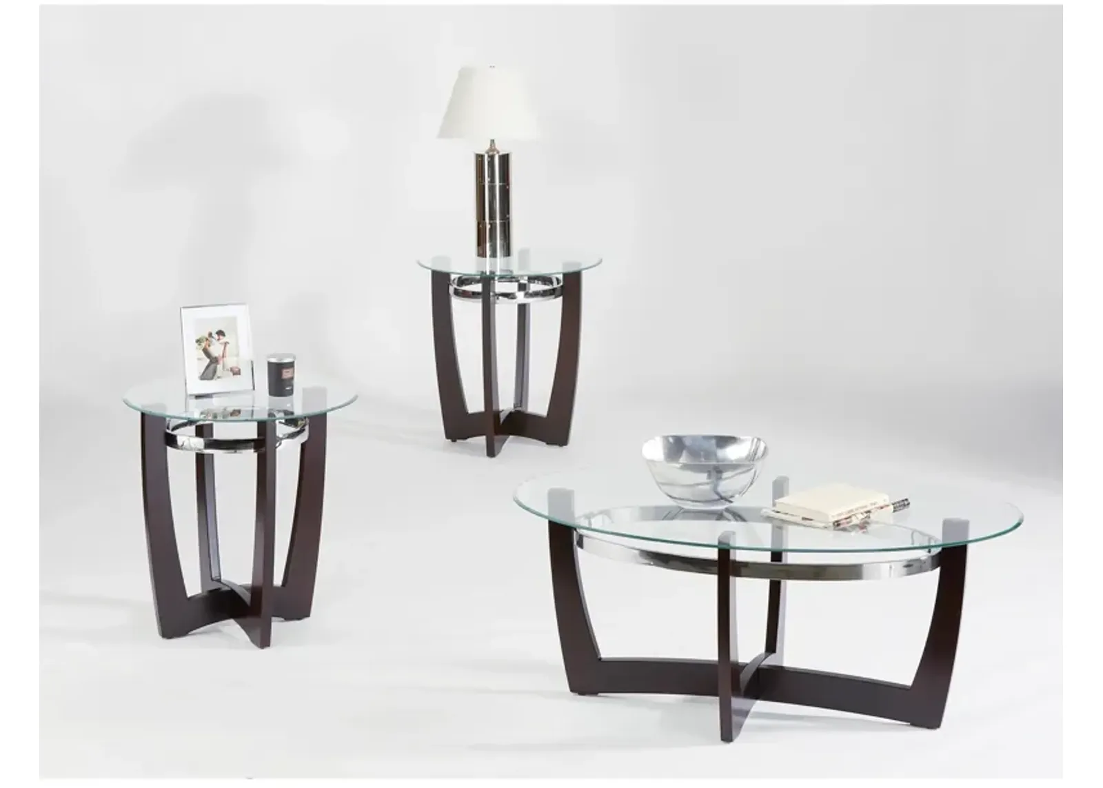 | Del Ray Set of 3 Coffee Tables | Espresso