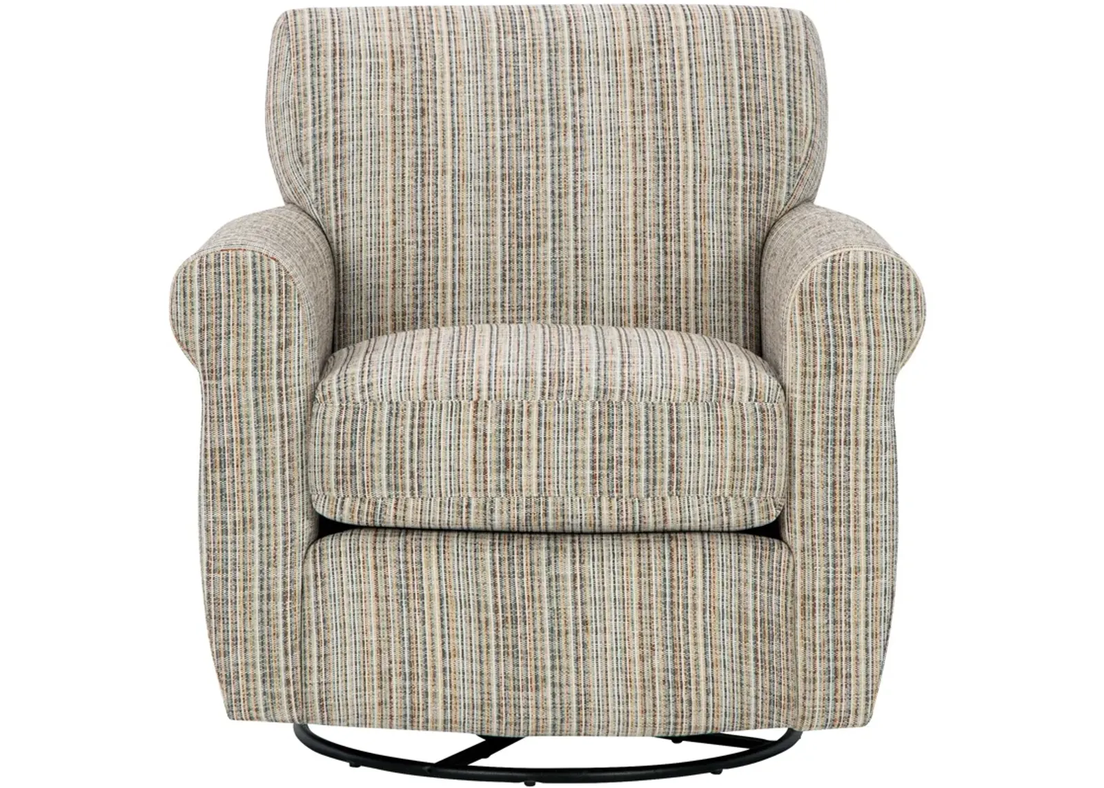 | Gemily Swivel Glider Accent Chair | Brown