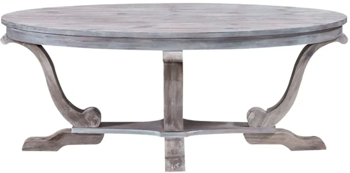 Greystone Mill Oval Coffee Table