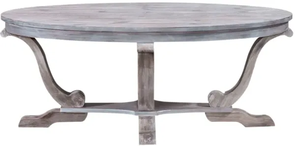 Liberty Furniture Greystone Mill Oval Coffee Table