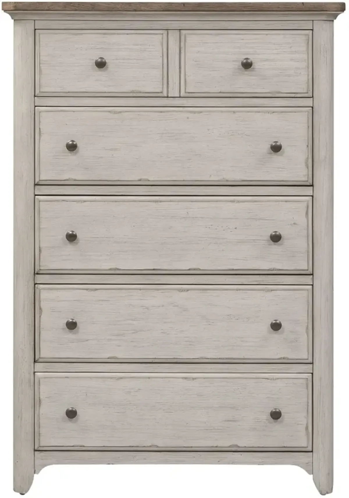 Farmhouse Reimagined 5 Drawer Chest