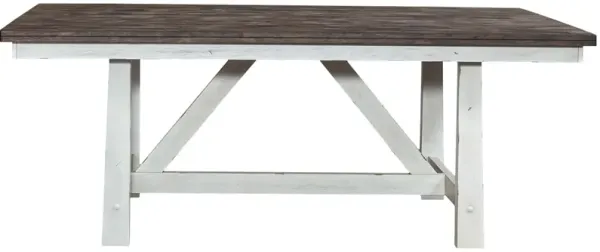 Liberty Furniture Farmhouse Fixed Top Table