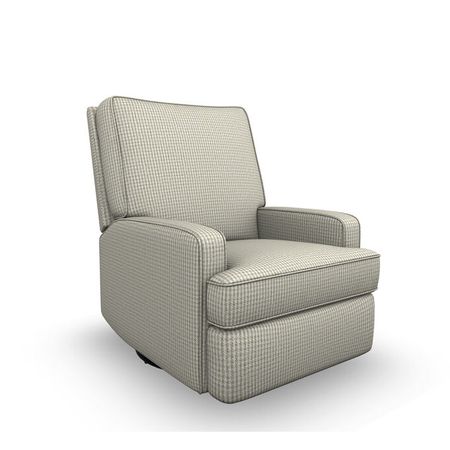 Kersey Graphite Swivel Glide Recliner Chair