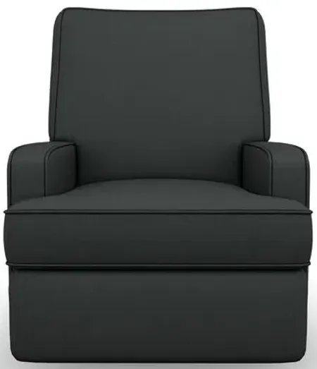 Kersey Cobalt Swivel Glide Recliner Chair