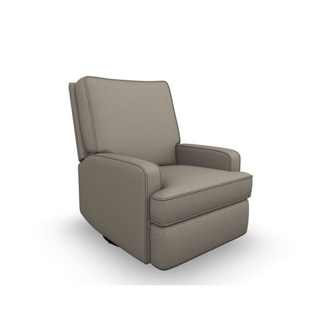 Kersey Wheat Swivel Glide Recliner Chair