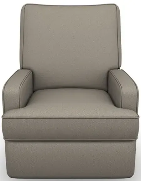 Kersey Wheat Swivel Glide Recliner Chair