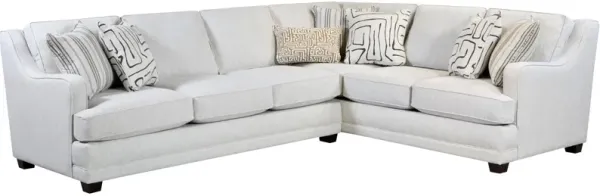 Fusion Furniture Durango 2 Piece Left Sofa Sectional