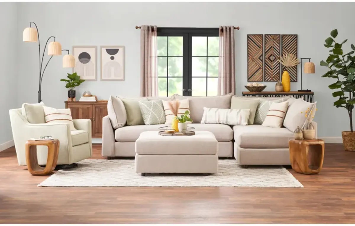 Floza 5 Piece Sectional