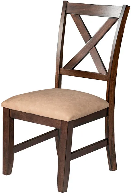 Braeden Dark Brown Side Chair
