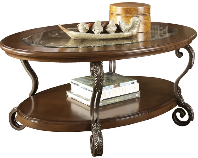 Nestor Medium Brown Coffee Table