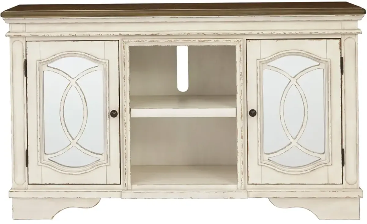 Ashley Furniture | Realyn 62" Console | Chipped White