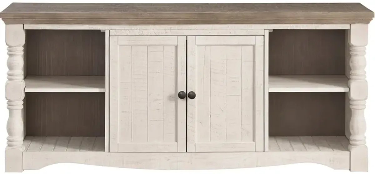 Ashley Furniture | Havalance 67" Console | Antique White