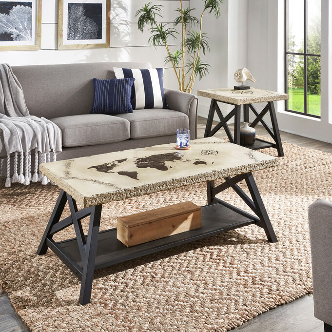 World Gray Coffee Table