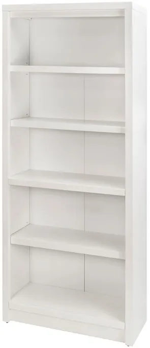 Rain White Bookcase